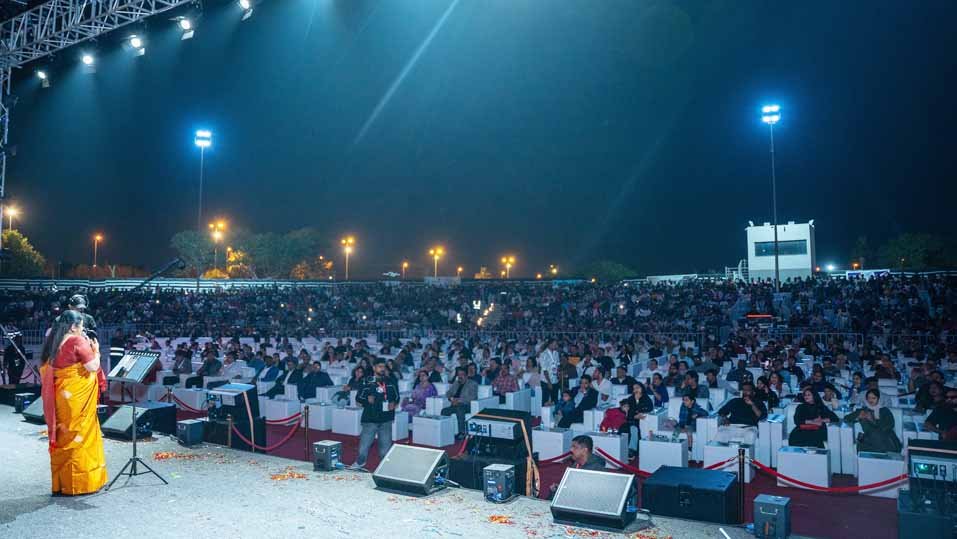 ‘പുലര്കാല സുന്ദര സ്വപ്നങ്ങള്’ ഏറ്റുപാടി ‘റിഥം ട്യൂണ്സ് ഓഫ് ഇന്ത്യ’ സംഗീത വിരുന്ന്