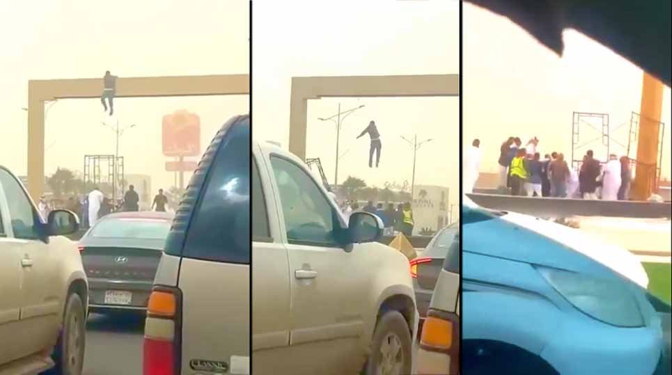 മരണത്തിന്റെ മുനമ്പില്‍ നിന്ന് ജീവിതത്തിന്റെ കരങ്ങളിലേക്ക്: നടുറോഡില്‍ അത്ഭുത രക്ഷാദൗത്യം