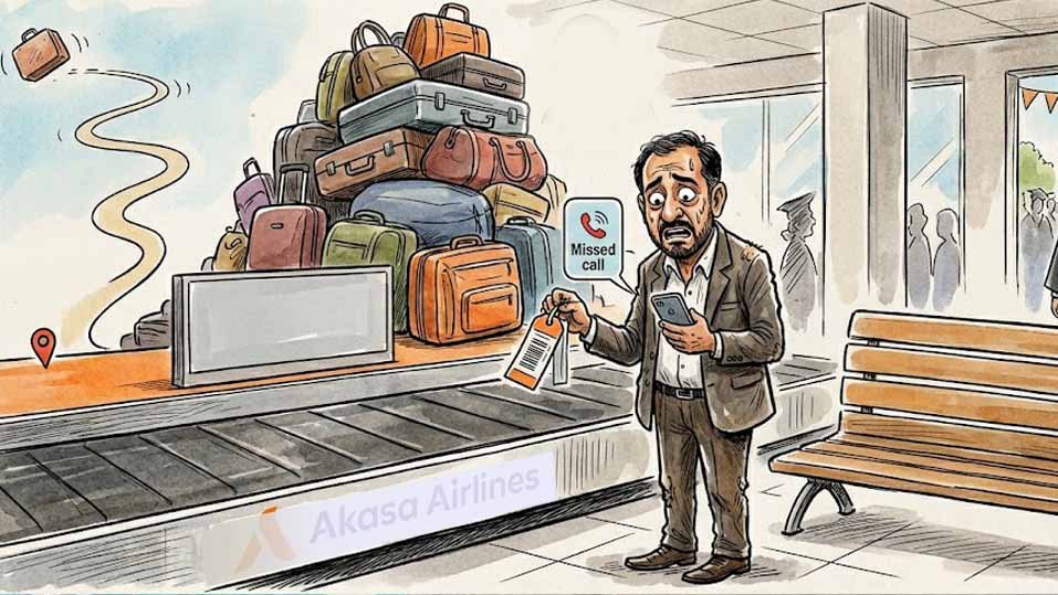 ഉടുതുണിക്ക് മറുതുണിയില്ലാതെ വലച്ചു; അകാശ എയര്‍ മലയാളിക്ക് നഷ്ടപരിഹാരം നല്‍കാന്‍ വിധി